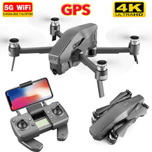 Carregar imagem no visualizador da galeria, Drone GPS Quadcopter With 4K HD Câmera 1.6KM WIFI Live vídeo 1.6KM control distância Flight 25 minutes drone com Câmera
